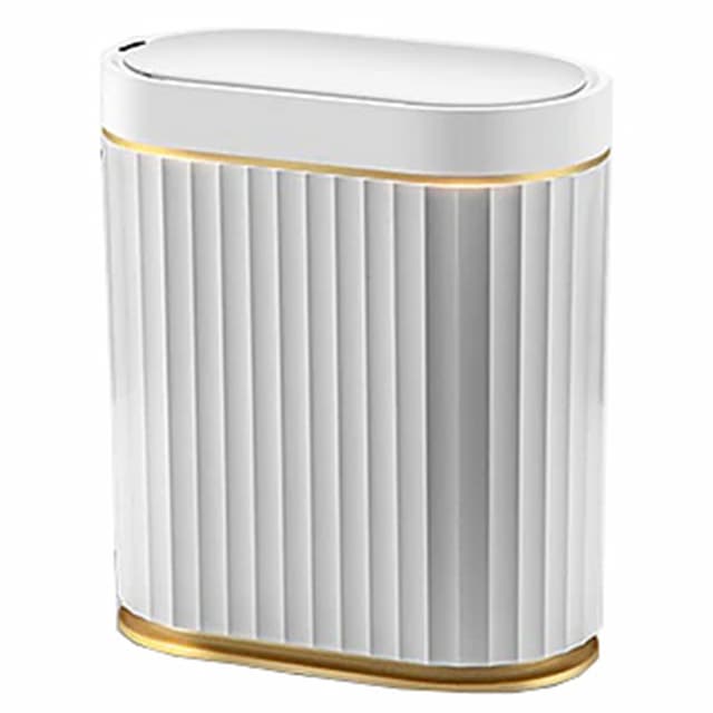 Ведро для мусора сенсорное Foodatlas JAH-6713, 8 л (белый)