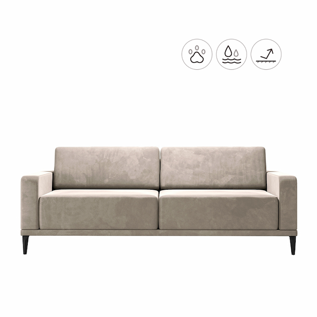 Диван Мастерфабрик Абайоми Kenya beige ткань велюр