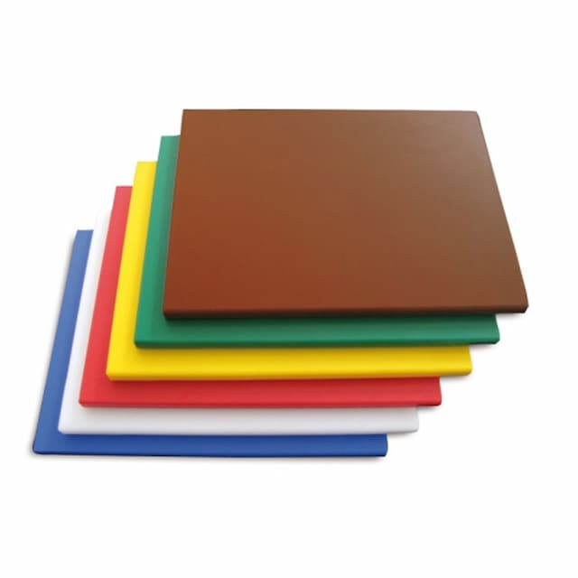 Доска разделочная 500х300мм h20мм ICEL PE 300, цвет зеленый 99500.0500000.020