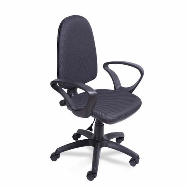 Кресло для персонала Мирэй Престиж Чарли Люкс, ткань В-14/В-1