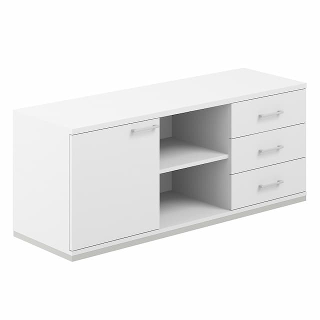 Тумба сервисная с замком Norden Allegro AG.294.WH.WH.WH