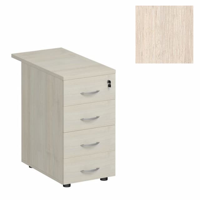 Приставная тумба Юнитекс Комфорт К.303 ДШ (40x75x75) дуб шамони