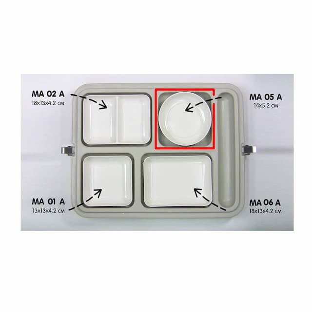 Емкость с крышкой для термоконтейнера CH1L Kocateq MA05A