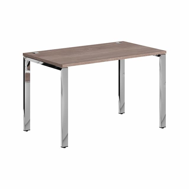 Стол прямой Skyland XGST 127.1 дуб сонома/нержавеющая сталь 1200х700х750 XTEN GLOSS