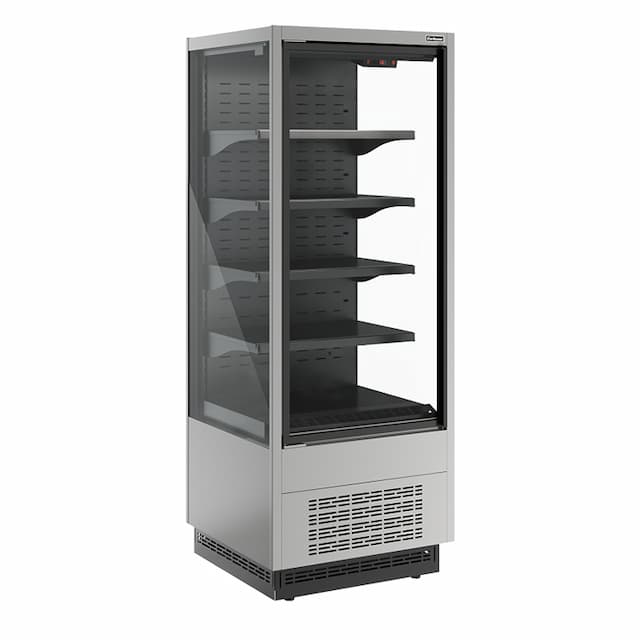 Витрина холодильная Carboma FC20-07 VV 0,7-1 (9006-9005) Cube 2 STANDARD фронт X1