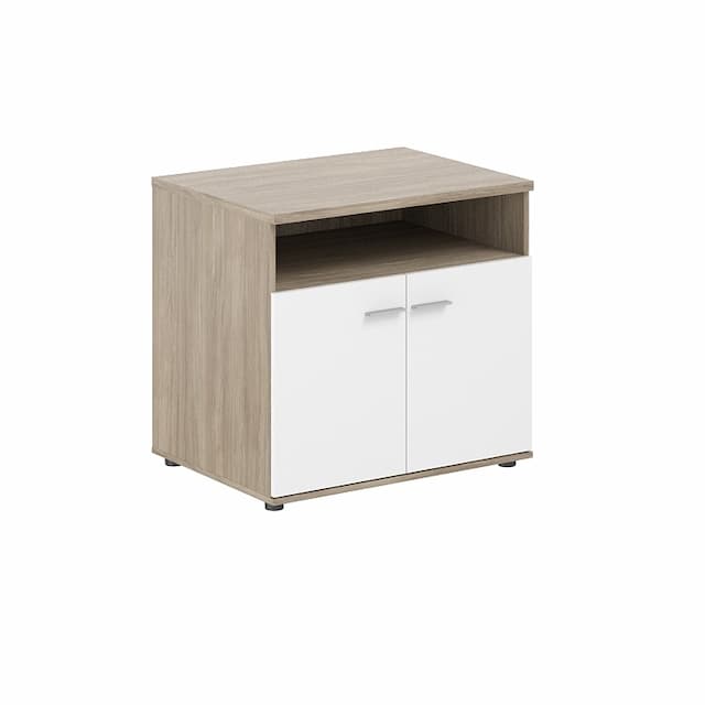 Тумба сервисная с нишей, 2 фасадами Norden Сигма SG.631.OD.WH