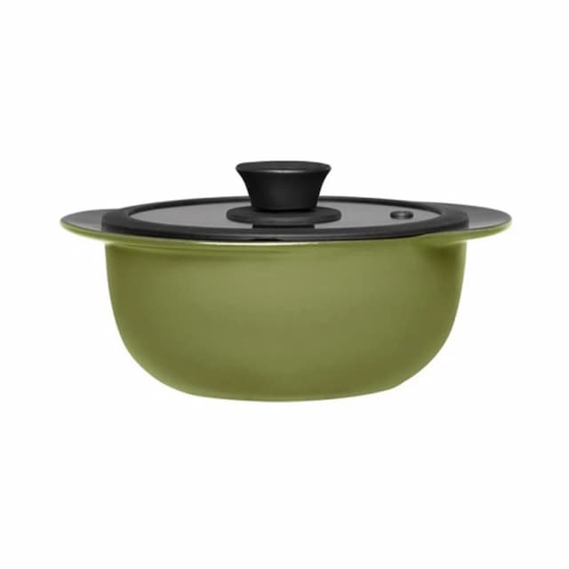 Кастрюля керамическая с крышкой OXFORD D28.5см/3,3л EUCALIPTO, 129237, BM01-4510