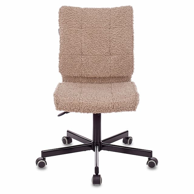 Кресло Бюрократ СН-330М коралловый экомех крестов. металл черный