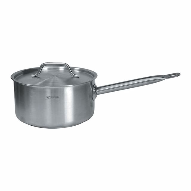 Сотейник P.L. Proff Cuisine 7,2 л с крышкой 24x16 нерж., арт. 91000015