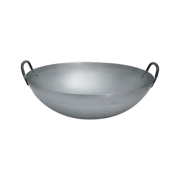 Сковорода P.L. Proff Cuisine WOK 35 см с двумя ручками углеродистая сталь арт. 92001495