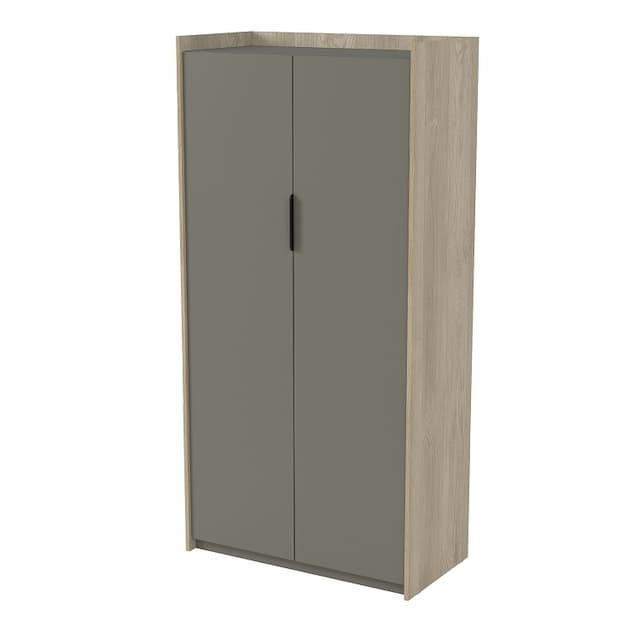 Шкаф высокий Алсав MAGNETIC 15ШД.189 (900х460х1828) okwood/terra