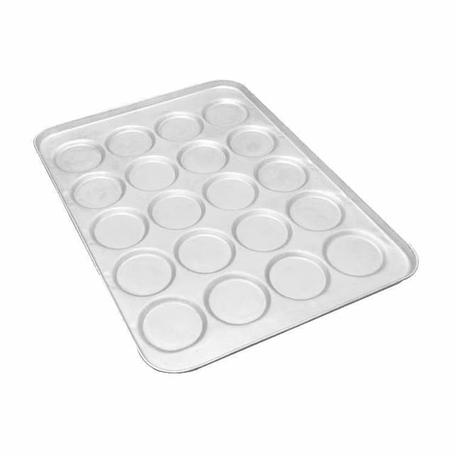 Противень алюминиевый для булочек гамбургеров Danler GT 0221 (600х400)