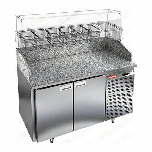 Стол охлаждаемый для пиццы Hicold PZ3-11/GN камень