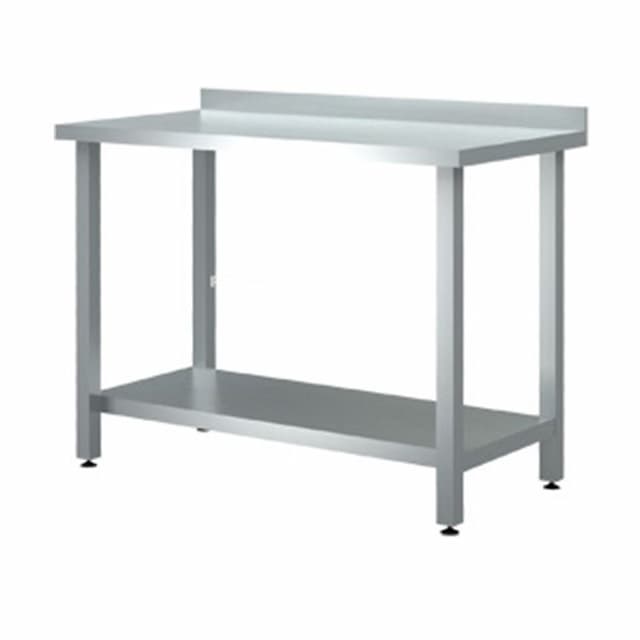 Стол разделочный пристенный с бортом Cryspi СРПН Э СП 700х700