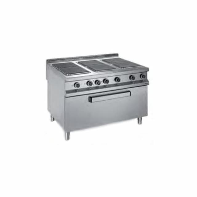 Плита 6 конфорочная 900 серии Apach APRE-129FEM