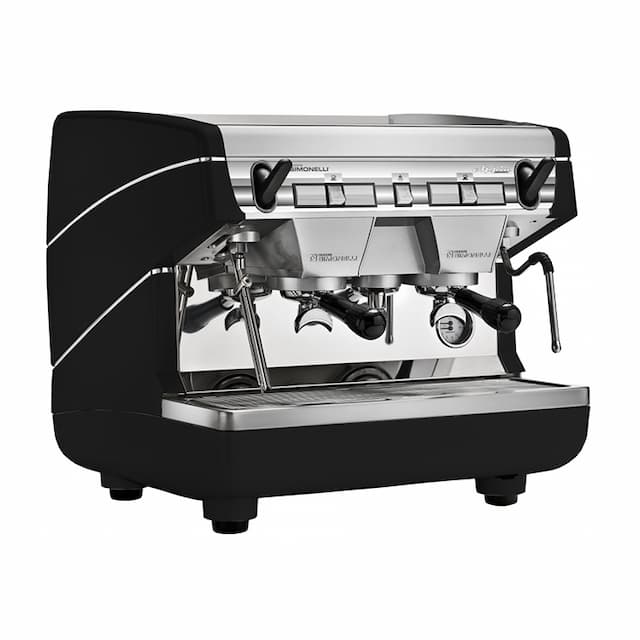 Кофемашина Nuova Simonelli Appia II Compact 2Gr S 220V black+economizer+high groups