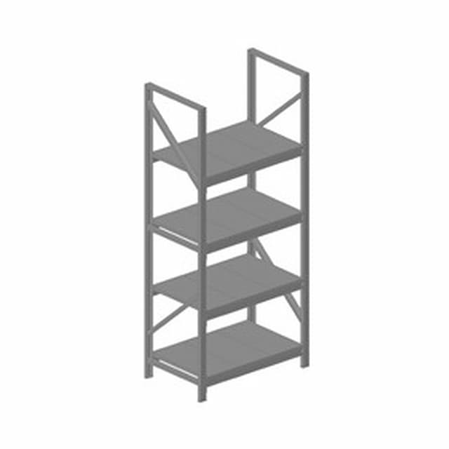 Стеллаж Cryspi LAGER 2200х600х950