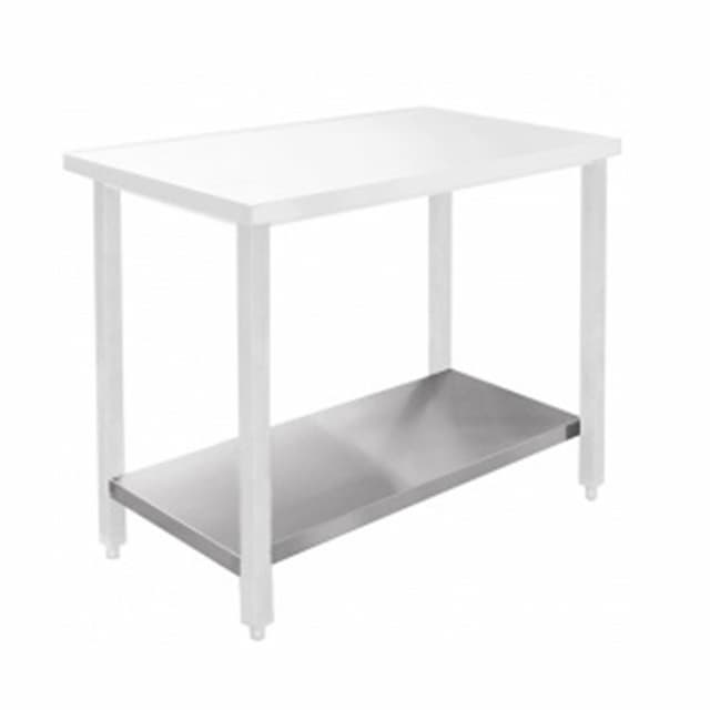 Стол производственный Abat СПРО-6-1 (столешница-нерж., каркас с полкой-нерж.)