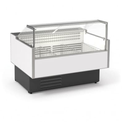 Витрина холодильная Cryspi Gamma Quadro М 1200 LED без боковин