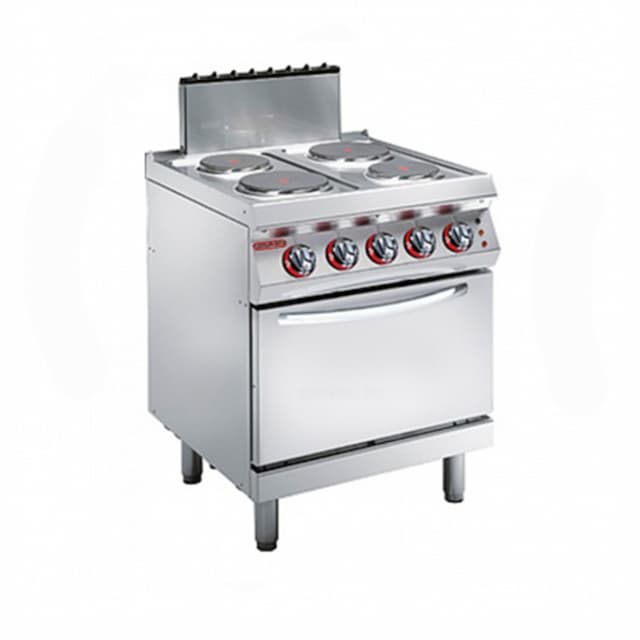 Плита 4 конфорочная 700 серии Angelo po 1G1PE1EV