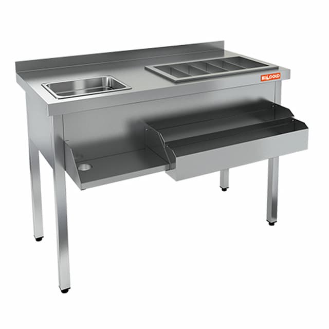 Барная станция открытая Hicold НКС-12/7БПК