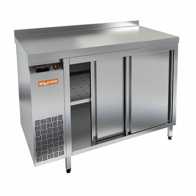 Стол тепловой пристенный двери купе Hicold TS 15 GN
