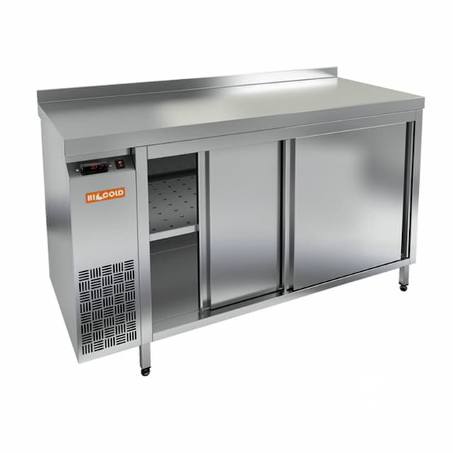 Стол тепловой пристенный двери купе Hicold TS 14 SN