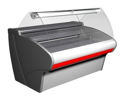 Витрина холодильная Полюс BAVARIA ВХС-1,5 Сarboma G110 (G110 SM 1,5-1)