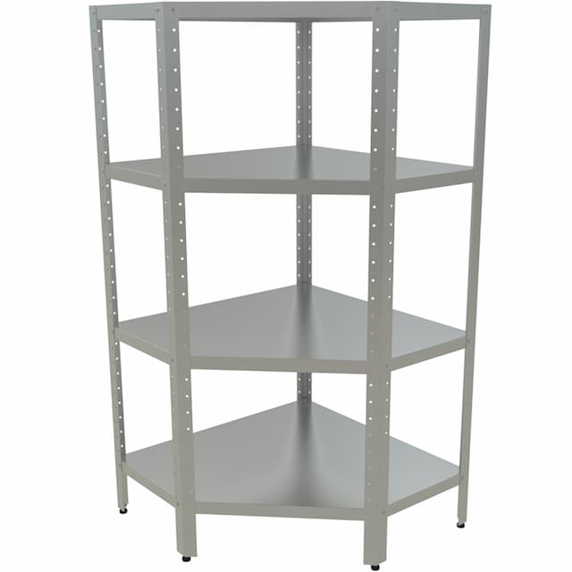 Стеллаж кухонный угловой КОБОР СКУ-3/6-100/70/430