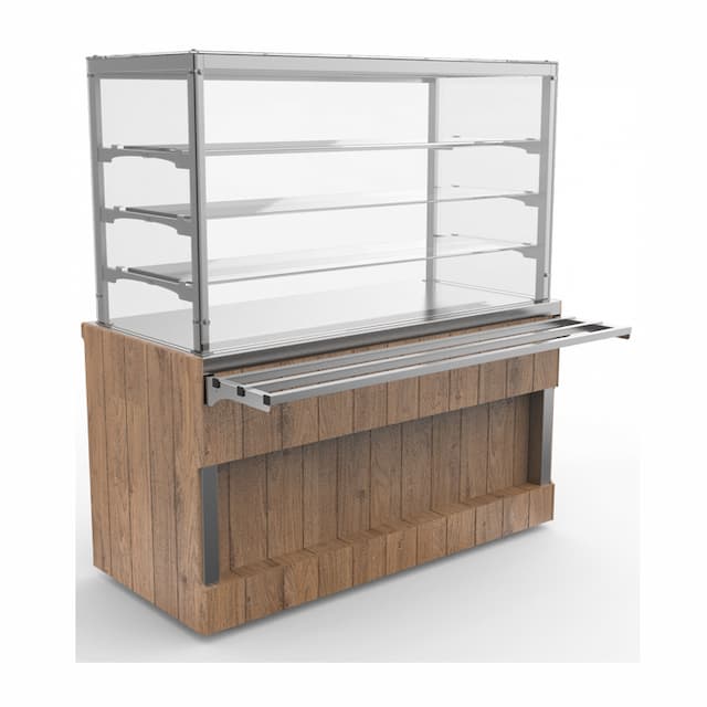 Витрина нейтральная длиной 1105 мм линии раздачи Capital Челябторгтехника RC22AN Capital