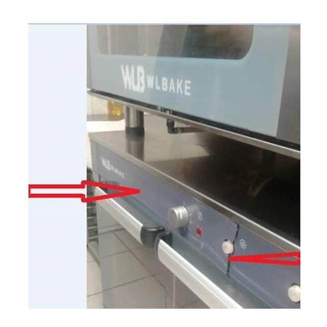 Накладка д/панели 15020012-WLB (90х140) для камеры расстоечной для печи эл. т.м. WLBake, серии WB