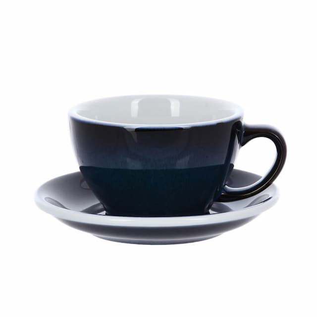 Кофейная пара Loveramics (Лаврамикс) Egg, 300ml, ночное небо