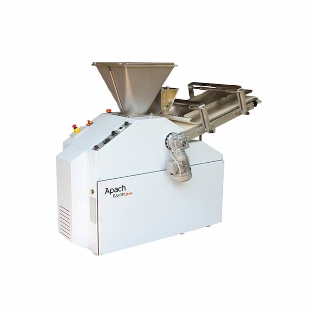 Тестоделитель вакуумный поршневой с устройством формовки для багетов APACH BAKERY LINE SDF80 SA