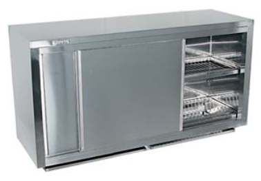 Полка настенная с дверцами-купе и сушкой ПКС-10/4Н-430