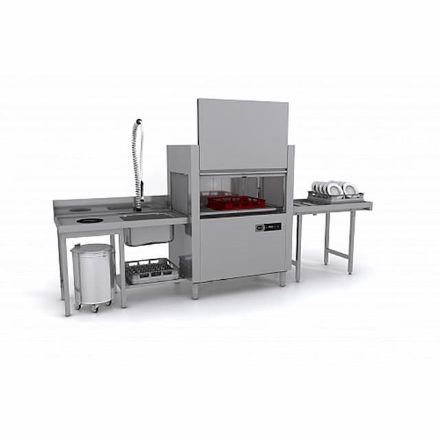 Туннельная посудомоечная машина Apach ARC100 CW с дозатором левая